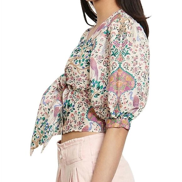 NWT SANDRO PARIS IRAM TOP 0 / XS - Picture 4 of 6